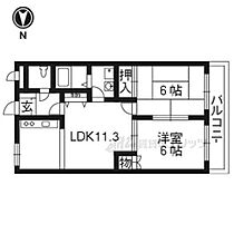 カサファミリア 201 ｜ 京都府木津川市州見台１丁目（賃貸アパート2LDK・2階・51.15㎡） その2