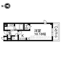 エアリーウエスト 302 ｜ 京都府京田辺市東古森（賃貸マンション1R・1階・27.25㎡） その2