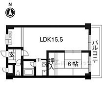 ヴァンテアン 103 ｜ 京都府京都市伏見区肥後町（賃貸マンション1LDK・1階・47.00㎡） その2