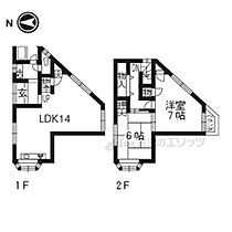 京都府城陽市寺田市ノ久保（賃貸一戸建2LDK・1階・66.84㎡） その2