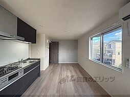 京阪宇治線 六地蔵駅 徒歩6分の賃貸アパート 3階1LDKのリビング/ダイニング