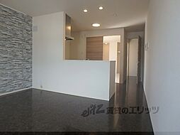 京阪本線 藤森駅 徒歩10分の賃貸アパート 3階1LDKのリビング/ダイニング