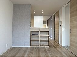 京阪本線 中書島駅 徒歩1分の賃貸マンション 1階1LDKのリビング/ダイニング