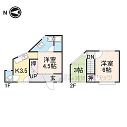 阪急京都本線 長岡天神駅 徒歩25分の賃貸一戸建て
