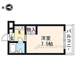 ハイツ・まさき 1Kの間取図画像