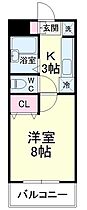 静岡県浜松市中央区蜆塚４丁目（賃貸マンション1K・1階・25.92㎡） その2