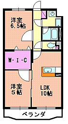 エル・ドラード2 2LDKの間取図画像
