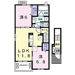 アベイユ山手 2階/-