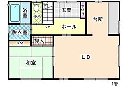 高松琴平電気鉄道長尾線 白山駅 徒歩34分 4LDKの間取り