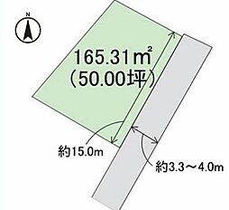 売土地　太田市東今泉町　古家付