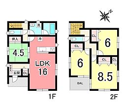 中古戸建　足利市福居町