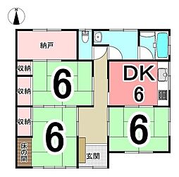 中古戸建 佐野市金井上町 平屋