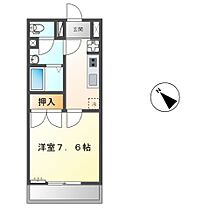 Ｋ・ソルジェンテ  ｜ 滋賀県東近江市山路町（賃貸アパート1K・2階・26.40㎡） その2