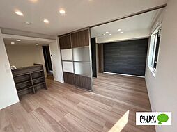 JR東海道・山陽本線 近江八幡駅 徒歩15分の賃貸アパート 3階2LDKのリビング/ダイニング