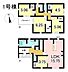 間取り：1号棟　5LDK+S　土地面積322.21m2　建物面積105.80m2