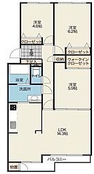間取図画像 3LDK