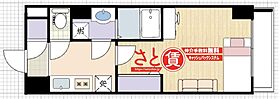 ルネフラッツ名駅南　キャッシュバック賃貸適用物件 406 ｜ 愛知県名古屋市中村区名駅南４丁目（賃貸マンション1K・4階・24.65㎡） その2