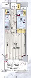 プレサンス千種駅前ネオステージ 1Kの間取図画像