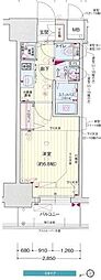 プレサンス千種アイル 1Kの間取図画像