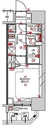 名古屋市中区平和2丁目マンション 1Kの間取図画像