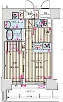 愛知県名古屋市中区丸の内１丁目（賃貸マンション1LDK・3階・37.75㎡） その2