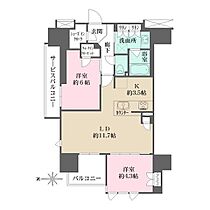 愛知県名古屋市中村区中島町３丁目（賃貸マンション2LDK・14階・60.64㎡） その2