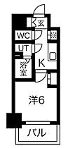 愛知県名古屋市中区金山３丁目（賃貸マンション1K・2階・21.96㎡） その2