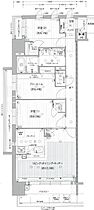 愛知県名古屋市中区葵１丁目（賃貸マンション3LDK・4階・75.56㎡） その2