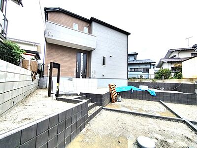 外観:間もなく完成 室内見学出来ます 外観:間もなく完成 室内見学出来ます