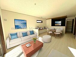 塩竃市芦畔町 4LDKのリビング/ダイニング