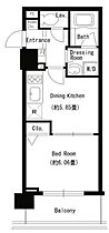 パークキューブ上野 1206 ｜ 東京都台東区東上野２丁目（賃貸マンション1DK・12階・30.80㎡） その2