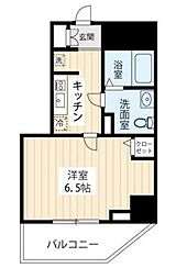 ＧＥＮＯＶＩＡ京成立石ＩＩｓｋｙｇａｒｄｅｎ 7階1Kの間取り