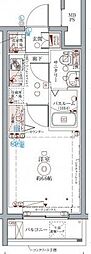 CREVISTA立石 1Kの間取図画像
