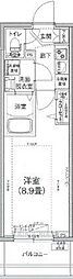 アイルイムーブル向島 1Kの間取図画像