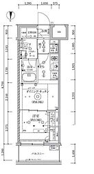 ARTESSIMOCLAIRTORTE 1DKの間取図画像