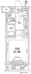 アイルプレミアム向島 1Kの間取図画像