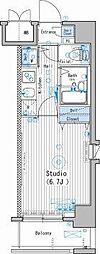 ガーラ・シティ深川扇橋 1Kの間取図画像