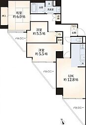 T'sgarden東陽町 3LDKの間取図画像