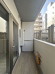 清潔感のあるバルコニ