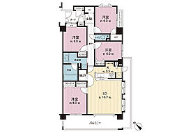 間取図画像 3SLDK