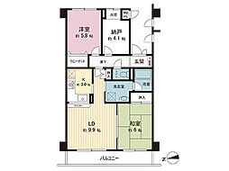 間取図画像 2SLDK
