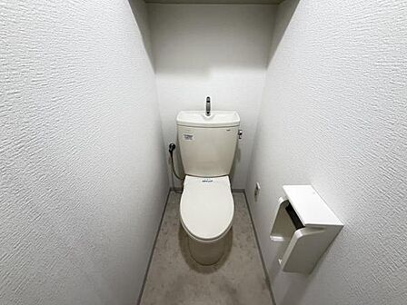 ほっと安らげるトイレ空間です。
