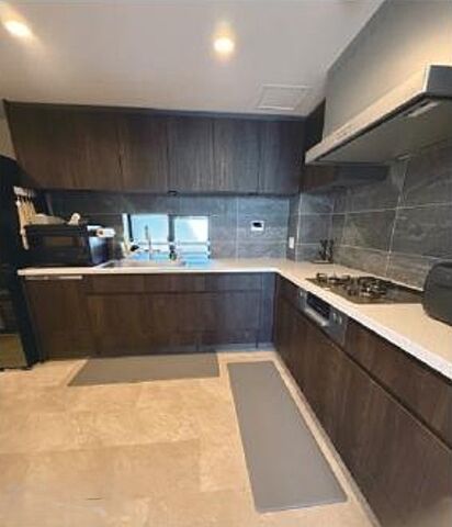 キッチン 角の部屋「グランフォルム大田中央」中央Selection 6階/-