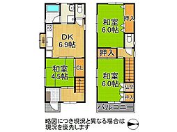 大阪市西淀川区姫里1丁目　中古一戸建て