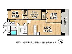 間取図画像 2SLDK