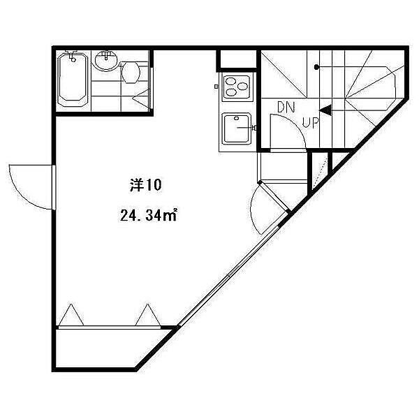 ＳＴＲＥＥＴ１８ ｜北海道札幌市北区北十八条西５丁目(賃貸マンション1R・3階・24.34㎡)の写真 その2