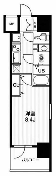 N-stage八王子 1403｜東京都八王子市寺町(賃貸マンション1K・14階・27.59㎡)の写真 その2