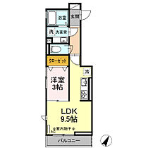 フィオーレ台町 102 ｜ 東京都八王子市台町4丁目38-3（賃貸アパート1LDK・1階・33.18㎡） その2