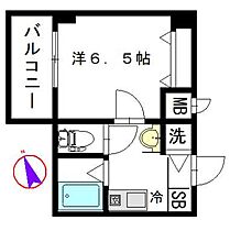 オーチャードヒル 509 ｜ 東京都国分寺市本町3丁目16-17（賃貸マンション1K・5階・22.42㎡） その2