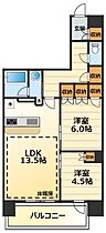 サンクレイドル八王子横山町  ｜ 東京都八王子市横山町9-16（賃貸マンション2LDK・8階・57.80㎡） その2